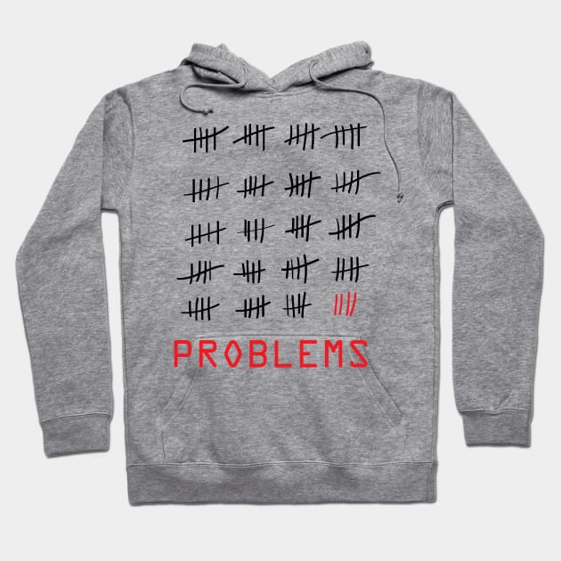 99 Problems - White Hoodie by Cepea